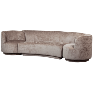 BePureHome Čtyřmístná pohovka COMBI POPULAR taupe 290 cm