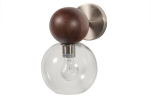 BePureHome Nástěnná lampa BABBLE ořech