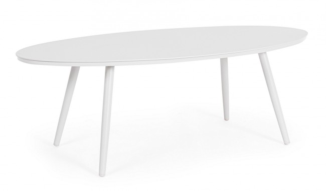 BIZZOTTO Konferenční stolek SPACE 119x58cm bílý