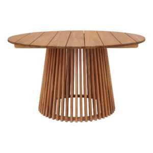 House Nordic Dřevěný zahradní stůl LORCA ø120 cm teak