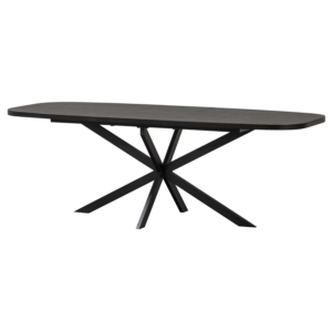 WOOOD Rozkládací jídelní stůl ARROS 180-220x90 cm černý