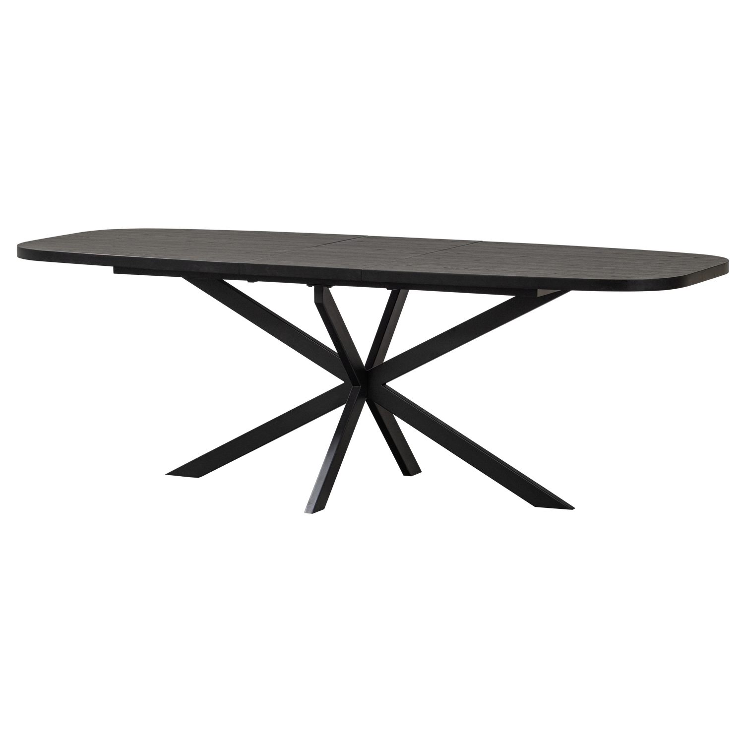 WOOOD Rozkládací jídelní stůl ARROS 180-220x90 cm černý