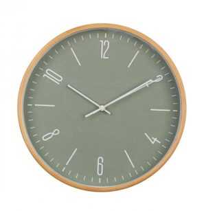 BIZZOTTO Nástěnné hodiny CLANCY 32 cm zelené