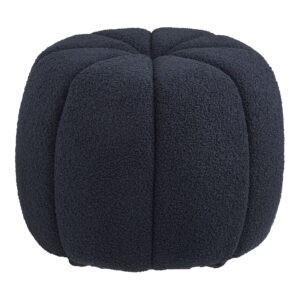 House Nordic Puf PAISLEY tmavě modrý