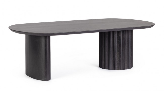 BIZZOTTO konferenční stůl ORISSA černý 130x65 cm