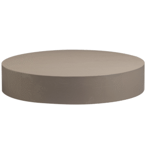 vtwonen Kulatý konferenční stolek SHIELD 100 cm šedý