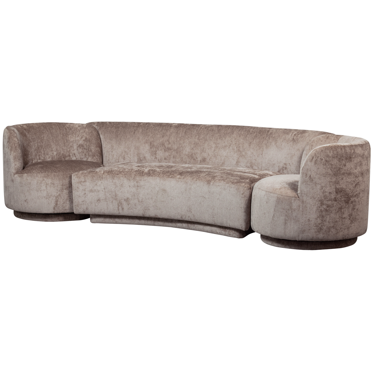 BePureHome Čtyřmístná pohovka COMBI POPULAR taupe 290 cm