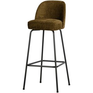 WOOOD Barová židle VOGUE samet mosaz 79 cm