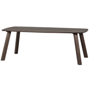 WOOOD Jídelní stůl TABLO 220x100 cm tmavě hnědý