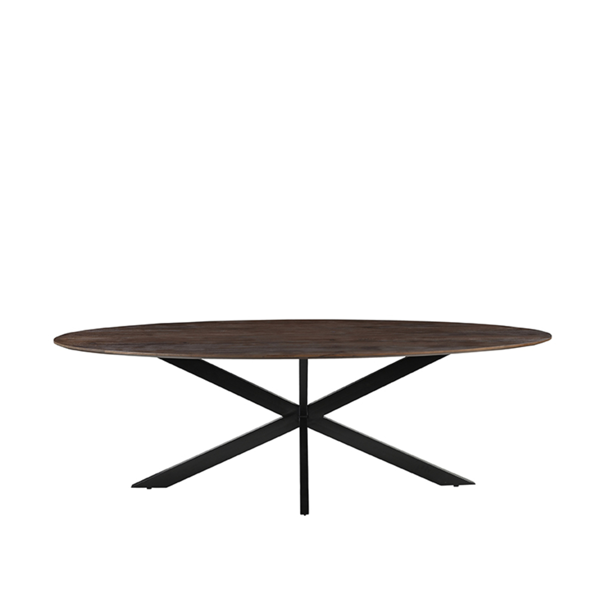 LABEL51 Jídelní stůl JAMES tmavě hnědý 240 cm