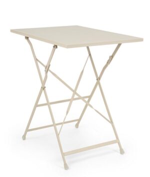 BIZZOTTO Zahradní skládací stůl YASMIN šampaň 50x70 cm