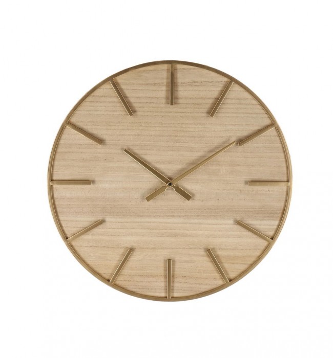 BIZZOTTO Nástěnné hodiny KYLAN zlaté 60 cm