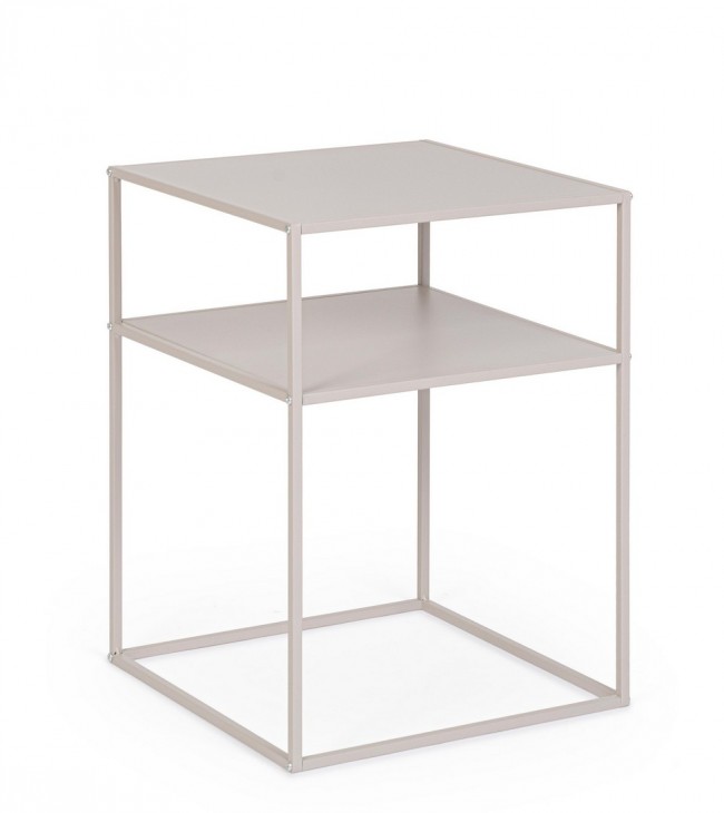 BIZZOTTO Odkládací stolek ALRIK béžový