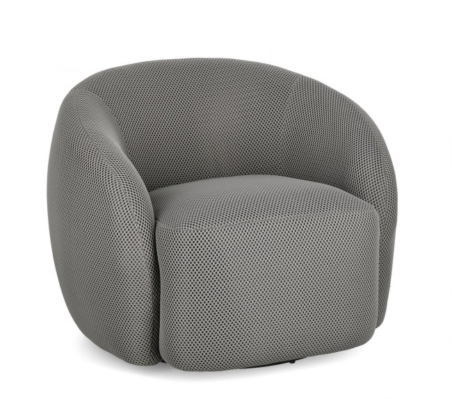 BIZZOTTO Otočné křeslo ONERVA tmavě šedé