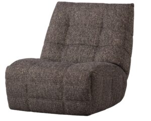 WOOOD Polohovatelné křeslo HEIN antracitové