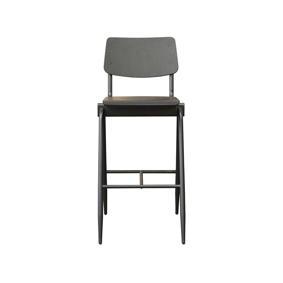 LABEL51 Barová židle SOLID černá