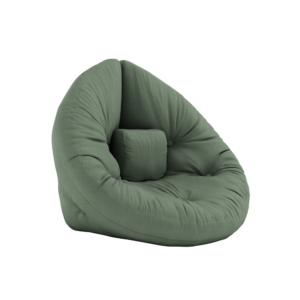 KARUP DESIGN Rozkládací dětské křesílko MINI NIDO olivová