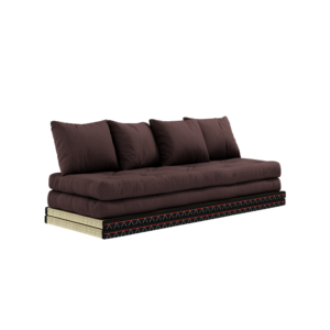 KARUP DESIGN Rozkládací pohovka CHICO tmavě hnědá 200 cm